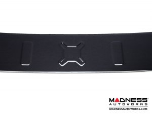 Jeep Renegade Rear Bumper Sill Cover - Black Chrome Stainless Steel (2015-2024)